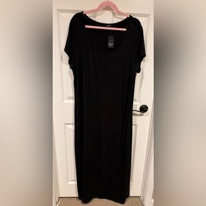 NWT Women’s Size 3X Torrid Long Black Dress